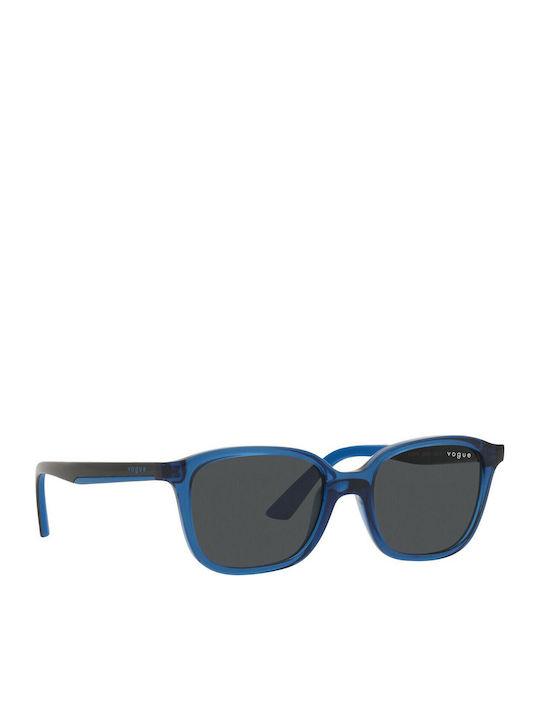 Vogue Quadratische Kinder-Sonnenbrillen Blau