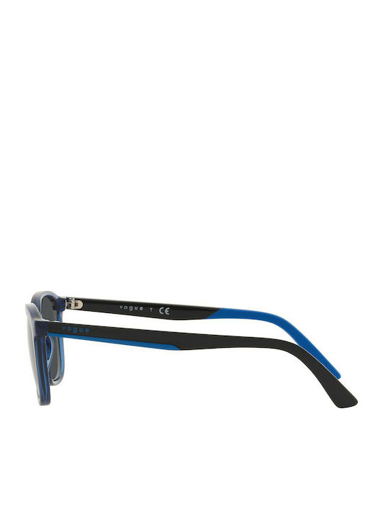Vogue Quadratische Kinder-Sonnenbrillen Blau