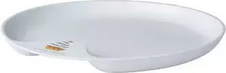 Little Dutch Baby Food Plate Sailors Bay made of Plastic Light Blue