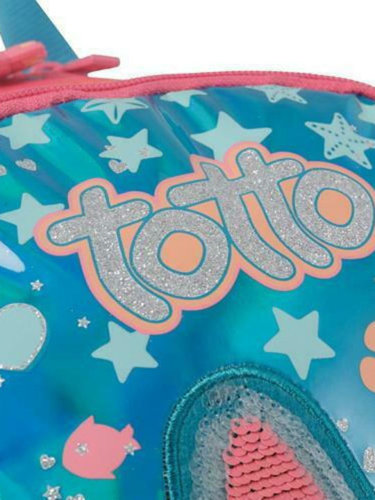 Totto Morral Jelly Belly School Bag Backpack Kindergarten Multicolour with Water Bottle Holder