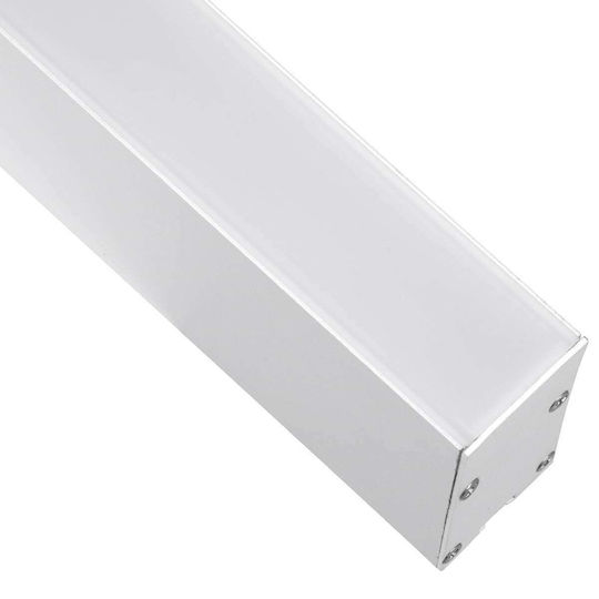 GloboStar Felix LED Γραμμικό Φωτιστικό Οροφής 54W Θερμό Λευκό IP20 με Ρυθμιζόμενη Ένταση Μ120xΒ3.5xΥ7εκ.