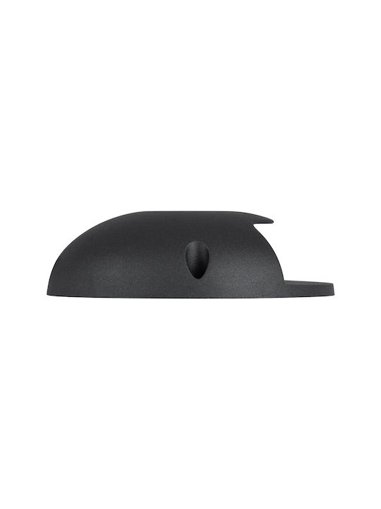 GloboStar Stepluna Outdoor Floor Lamp LED Wall Washer 3W with Natural White Light IP65 Black