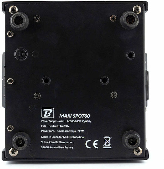BoomToneDj Φωτορυθμικό Spot LED με Ρομποτική Κεφαλή MAXI 60