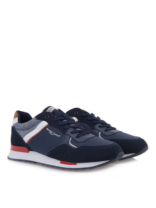 Renato Garini Men's Sneakers Navy Blue