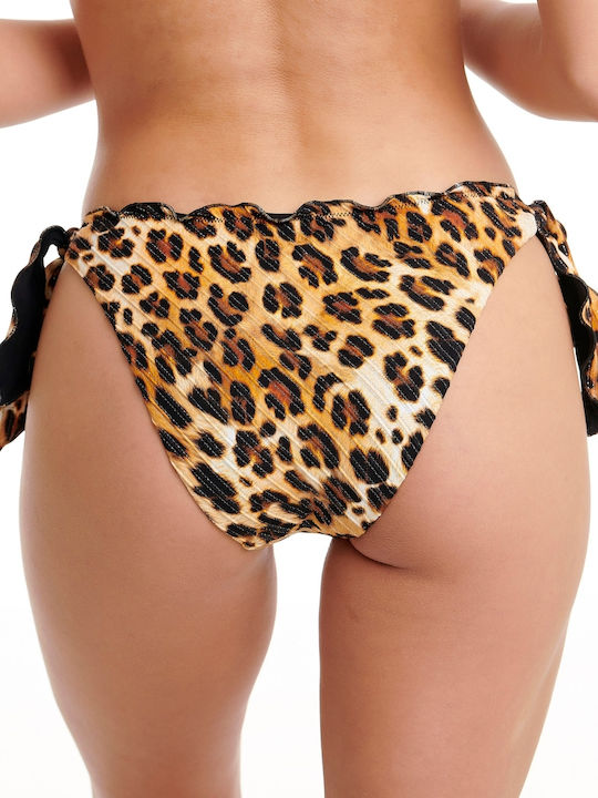 Bikini Set Triangle Animal Print