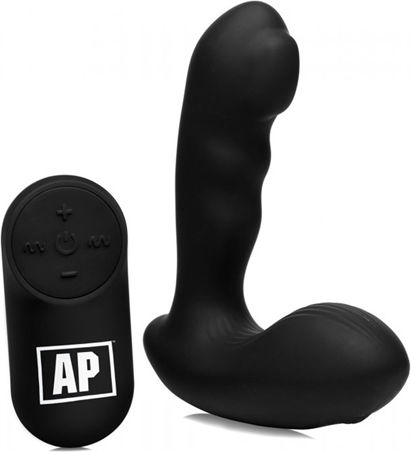 XR Alpha-Pro P-Milker Prostate Stimulator with Milking Bead Πρωκτικός Δονητής Μαύρος