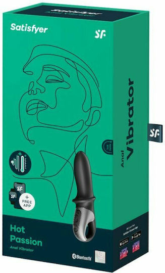 Satisfyer Hot Passion Πρωκτικός Δονητής Μαύρος