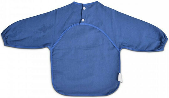 Cangaroo Tea Time Coverall Fabric with Button & Sleeves Blue for 6 m+ 108724