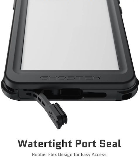 Ghostek Nautical 3 360 Full Cover Πλαστικό Αδιάβροχο Διάφανο/Μαύρο (iPhone 12)