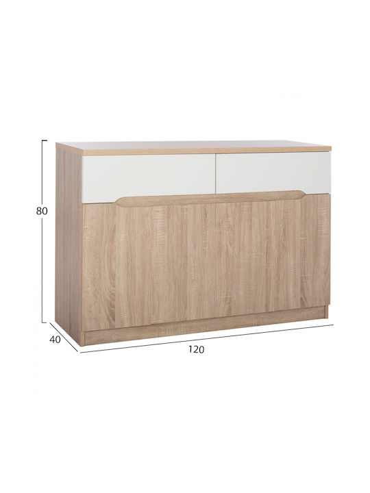 Bufet cu Sertare Sonama 120x40x80cm