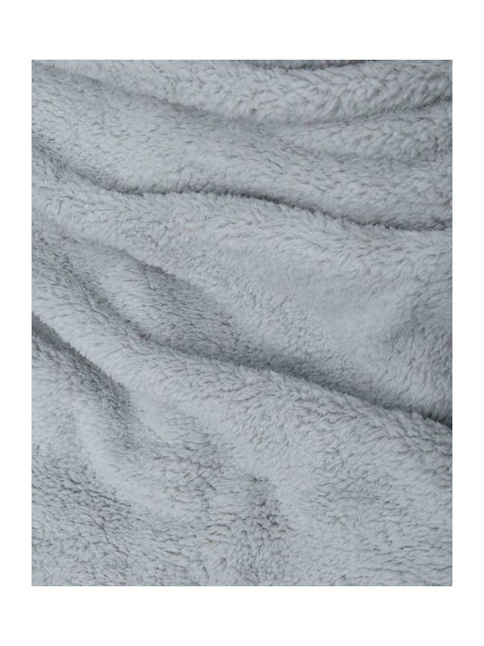 Pennie Blanket Furry Queen 220x240cm Valia Kalda Grey Soft