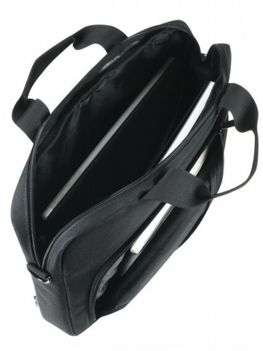 Mobilis The One Basic Tasche Schulter / Handheld für Laptop 14" in Schwarz Farbe