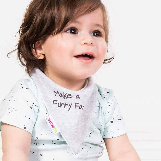 Minene Cherry Dot Μπαντάνα Υφασμάτινη με Κουμπί Πολύχρωμη 3τμχ