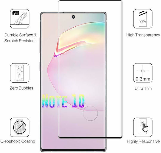 Full Glue Full Face Tempered Glass (Galaxy Note 10)
