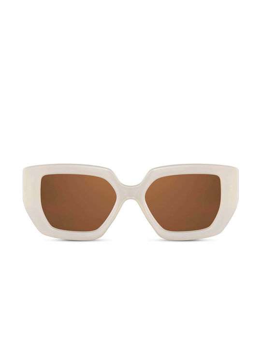 Solo-Solis Sonnenbrillen mit Beige Rahmen NDL2927