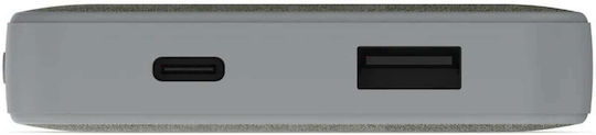 Mophie Powerstation Fabric 10000mAh with USB-A and USB-C Output Ports Grey