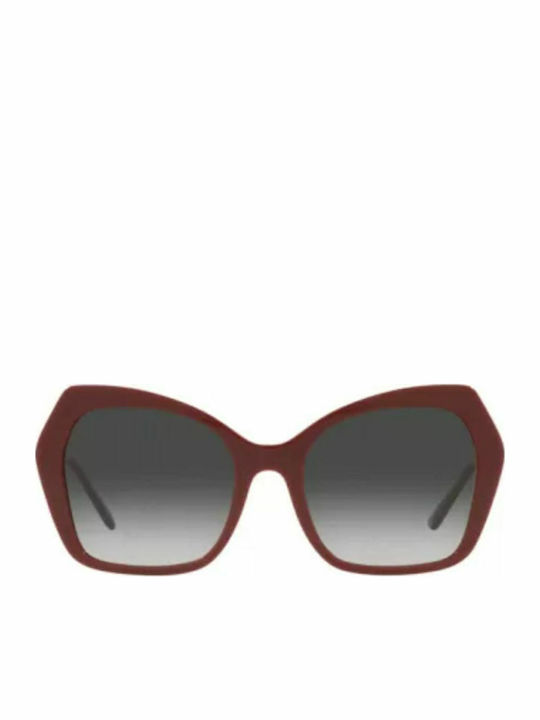 Dolce & Gabbana Дамски Слънчеви Очила с Бордо Рамка и Сив Преливащ Лещи DG4399 30918G