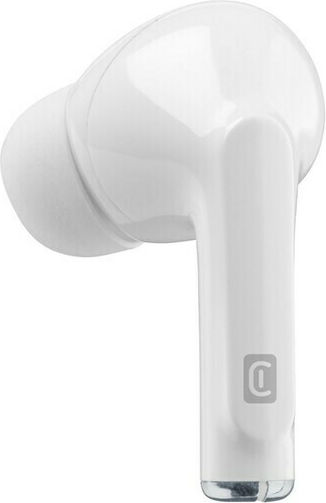 Cellular Line Flick В ухото Bluetooth Handsfree Безжични слушалки с Калъф за Зареждане Бяа