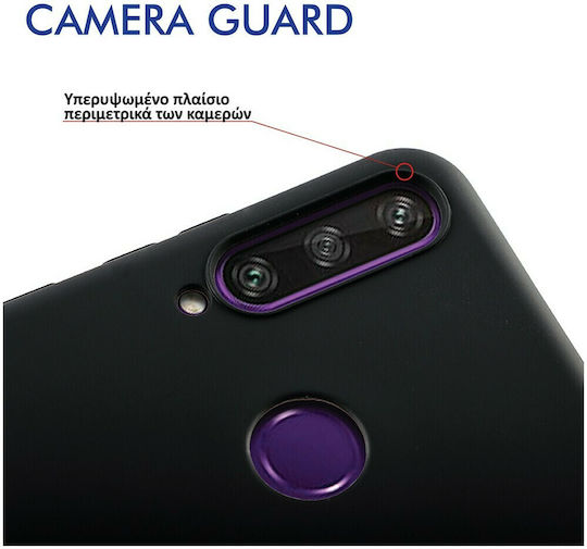 Volte-Tel Back Cover Σιλικόνης Μαύρο (OnePlus 9 Pro)