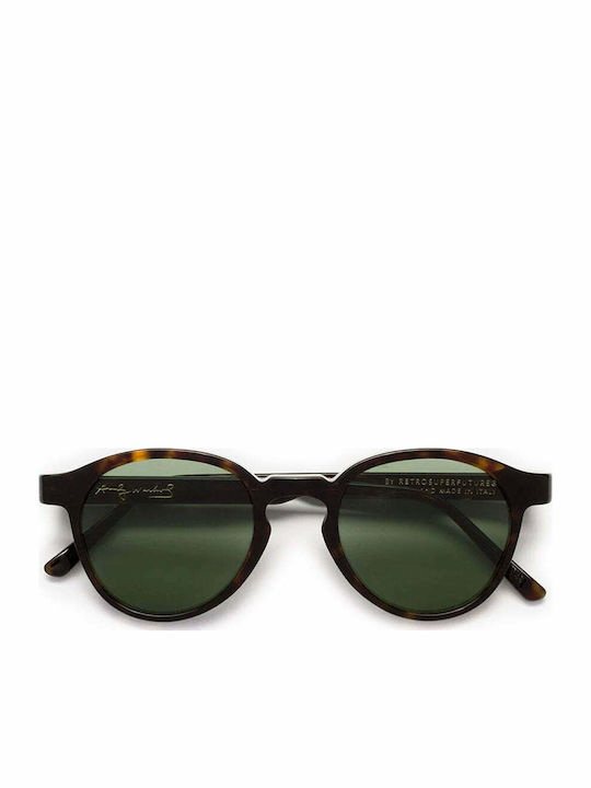 Retrosuperfuture The Warhol Unisex Γυαλιά Ηλίου με Καφέ Ταρταρούγα Κοκκάλινο Σκελετό WARHOL-J02