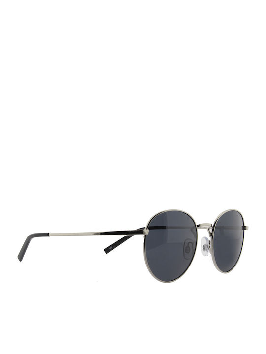 Invu Unisex Sonnenbrille mit Silber Metall Gestell B1122C