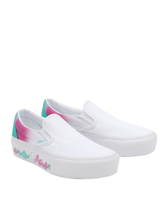 UA Classic Women's Canvas Slip-Ons White