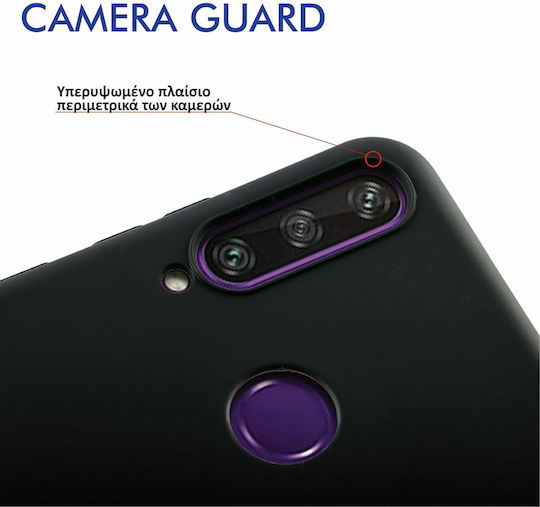 Volte-Tel TPU Guard Back Cover Σιλικόνης με Λουράκι Μαύρο (Poco F2 Pro)