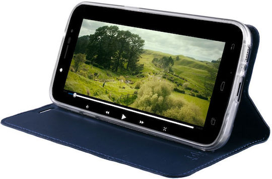 Idol 1991 Prime Magnet Buchen Sie Synthetisches Leder Blau (Galaxy S9+)