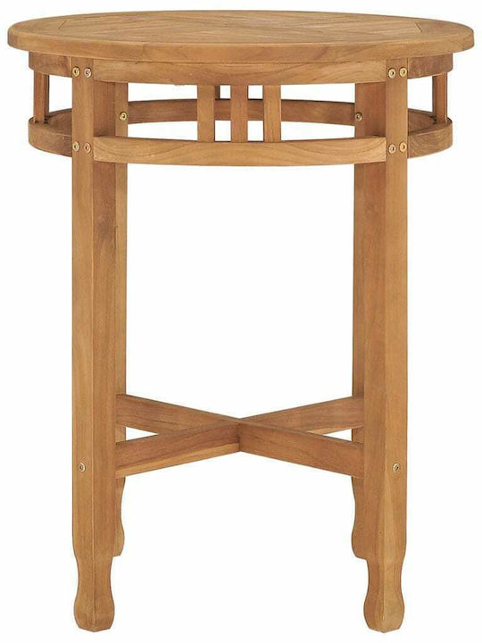 Hilfsmittel Gartentisch Für Kleine Außenbereiche Aus Teak Bistro 60x60x60cm