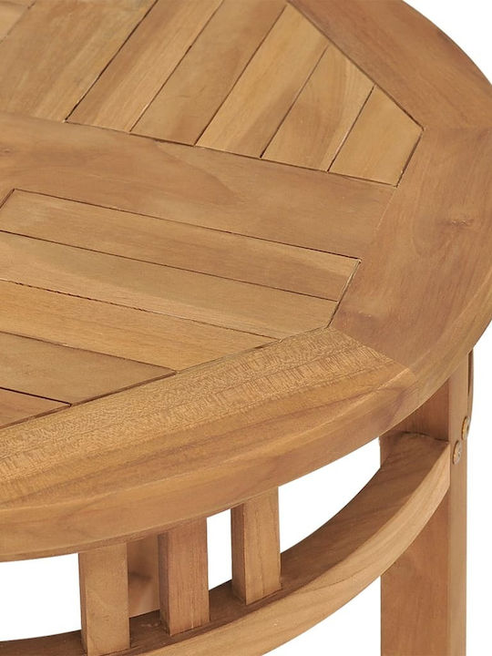 Hilfsmittel Gartentisch Für Kleine Außenbereiche Aus Teak Bistro 60x60x60cm