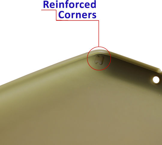 Volte-Tel Carbon Camera Protective Back Cover Σιλικόνης Χακί (Redmi 9)