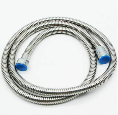 Anti-twisting Spring Flexible Duschschlauch Spirale Inox 150cm Silber