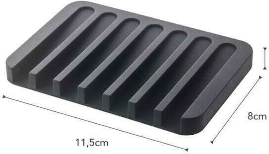 Yamazaki Countertop Soap Dish Flow Self Black
