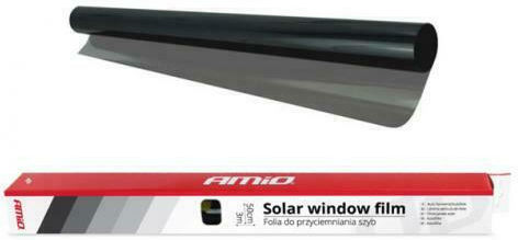 Auto Gs Auto-Sonnenschutzfolie Solar Schwarz gefärbt 300x75cm