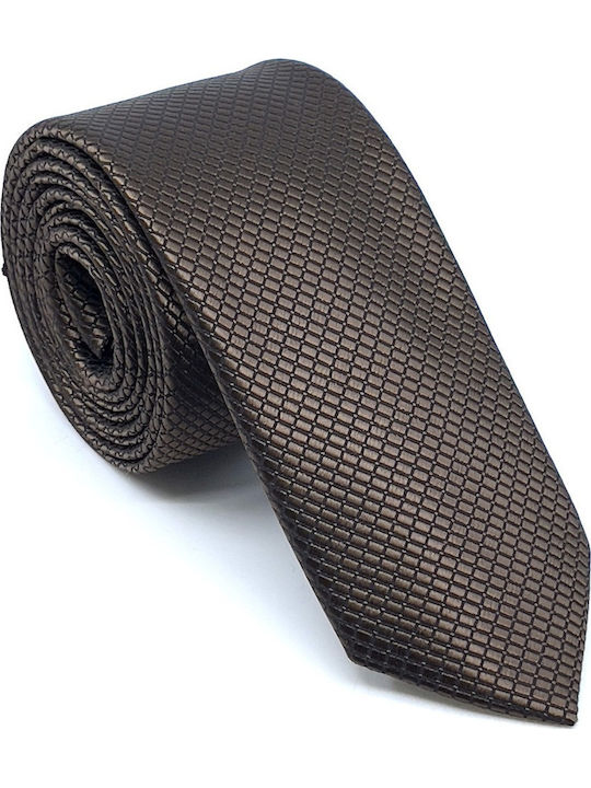 Legend Accessories Synthetic Men's Tie Set Printed Brown