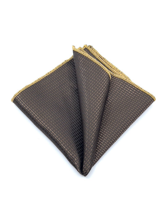 Legend Accessories Synthetic Men's Tie Set Printed Brown