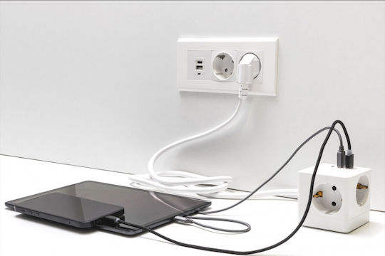 DeLock PowerCube Aσφαλείας 3 Θέσεων με 2 USB-A, 1 USB-C και Καλώδιο 1.5m