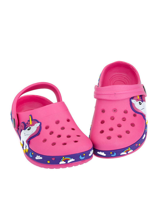Children's Beach Shoes Fuchsia