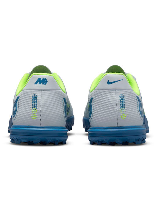 Vapor TF Kids Soccer Cleats with Turf Outsole Grey