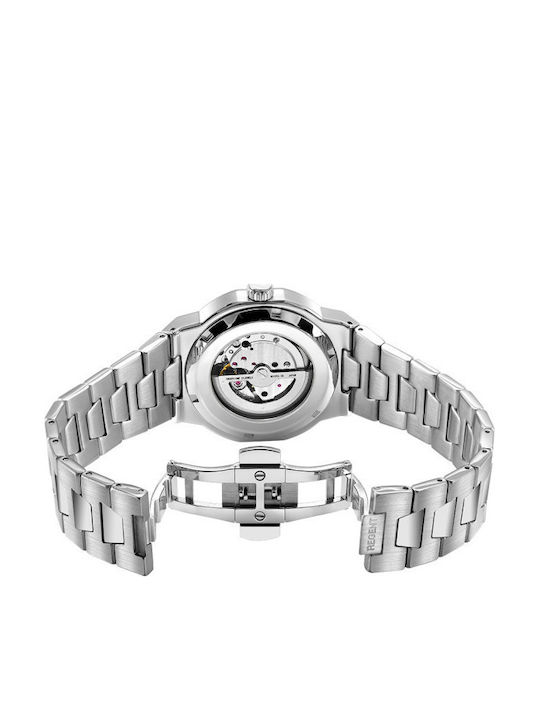 Regent Men's Watch 40mm Automatic with Silver Stainless Steel Bracelet