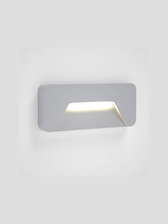 Inlight Kentucky Wall-Mounted Outdoor Ceiling Light LED IP65 3W with Adjustable White Light 22x8x8εκ.