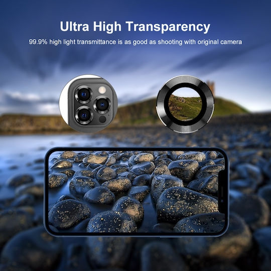 Enkay Hat-Prince Camera Protection Tempered Glass Silver for the iPhone 13 Pro / 13 Pro Max