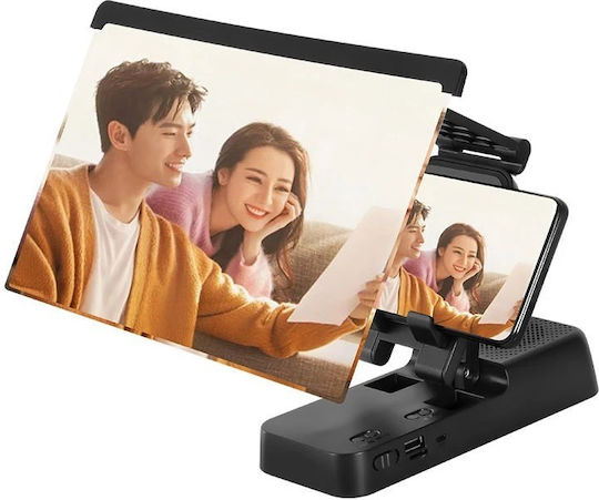 Phone Screen Magnifier F19 in Black color