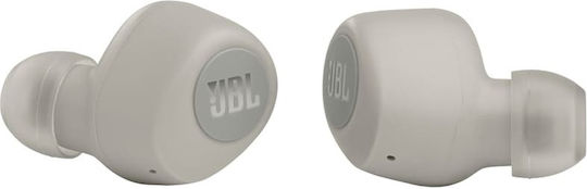 JBL Wave 100TWS In-ear Bluetooth Handsfree Ακουστικά με Θήκη Φόρτισης Ivory