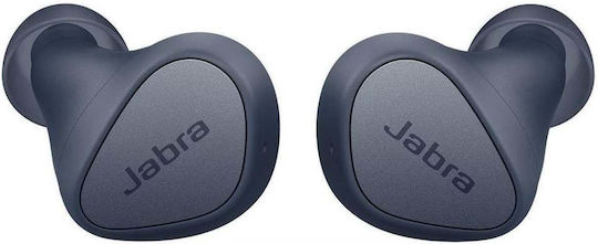 Jabra Elite 3 In ear Bluetooth хендсфри Слушалки с Устойчивост на Пот и Кутийка за Зареждане Navy