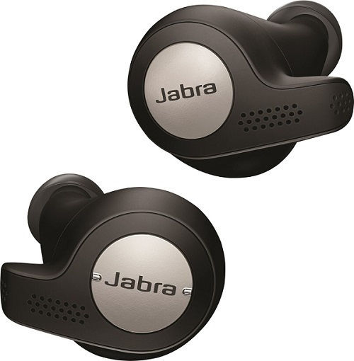 Jabra Elite Active 65t In-ear Bluetooth Handsfree Căști cu Rezistență la Transpirație și Carcasă de Încărcare Titan negru