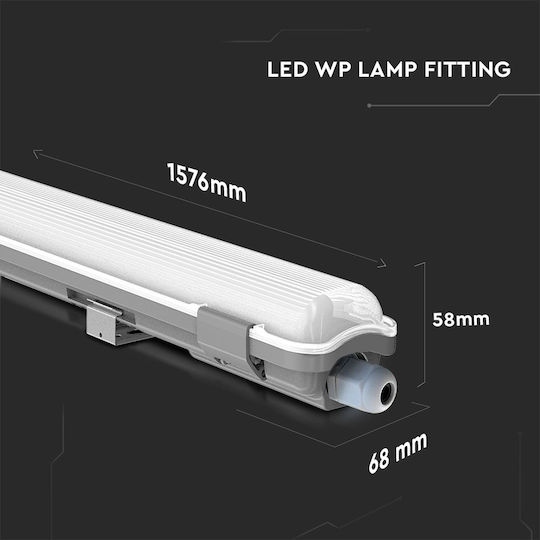 V-TAC Lumină Batten VT-15028 Pentru Exterior cu LED Integrat 22W 157.6buc
