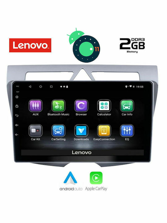 Lenovo Sistem Audio Auto pentru Kia Picanto Audi A7 2008-2011 (Bluetooth/USB/AUX/WiFi/GPS/Apple-Carplay/Partitură) cu Ecran Tactil 9"
