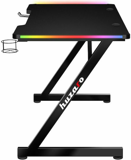 Γραφείο Gaming Hero 2.5 RGB με LED 120x60x75εκ. Μαύρο