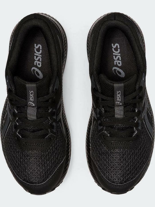 CONTEND 8 GS Kids Sports Shoes Running with Laces Black